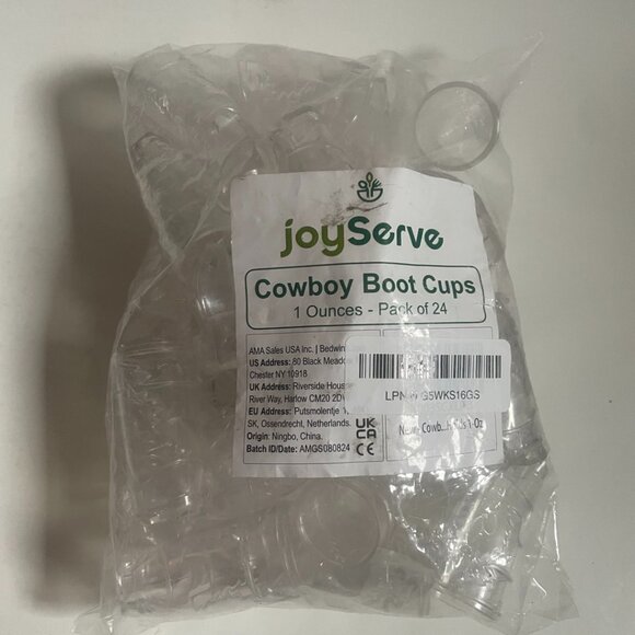 Cowboy Boot Shot Glasses (24) - Picture 2 of 7